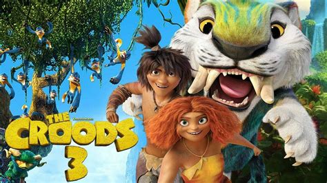 Download Amazing The Croods 3 Movie Poster Wallpaper | Wallpapers.com