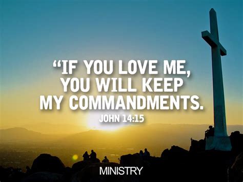 If You Love Me You Will Keep My Commandments John Jesus I