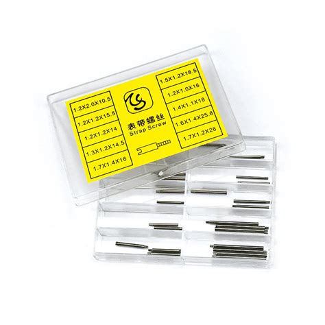 สแตนเลสสตลสายนาฬกา Link สกร Slotted สกรนาฬกา Connector Pins การเช