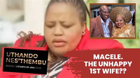 Uthando Nesthembu Macele Seems Unhappy With Her Husband Musa Mseleku Polygamy Is A Scam