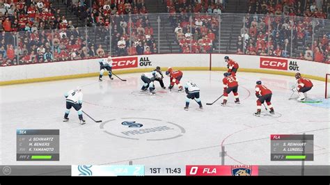 Nhl Seattle Kraken Vs Florida Panthers Gameplay Ps Youtube