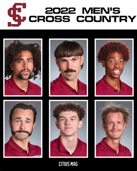 CITIUS MAG On Twitter Santa Clara Mens Cross Country Team Headshot