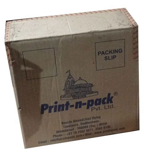 Double Wall 5 Ply Printed Corrugated Box At Rs 45 Piece 5 Ply Box In