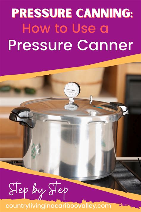 Learn How To Use A Pressure Canner Tips And Step By Step Instructions