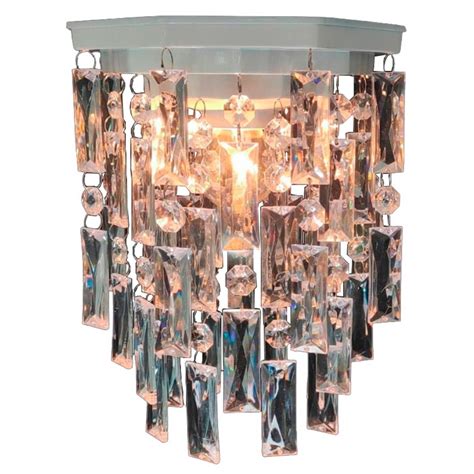 Lustre Plafon De Cristal Acr Lico Decora O Quarto Miami Elo