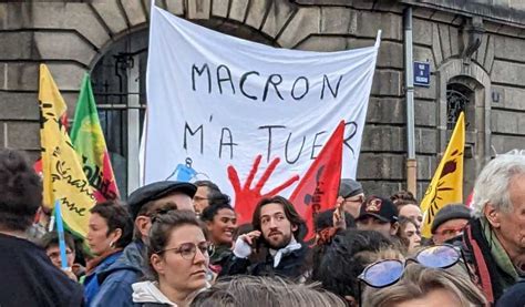 Après le rassemblement devant la préfecture de la Haute Vienne les