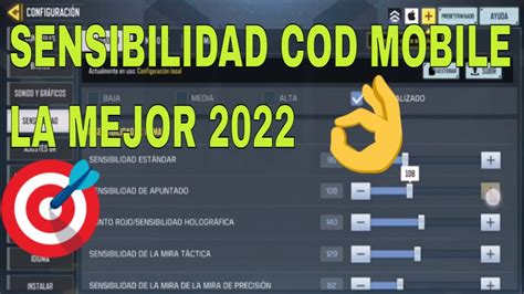 Call Of Duty Mobile Sensibilidad 2022 Como Tener La Mejor Sensibilidad