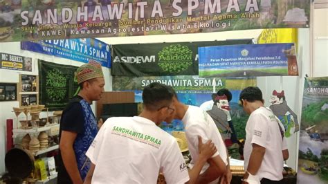 Sandhawita Spmaa Dalam Gebyar Wisata Nusantara Expo Kenalkan