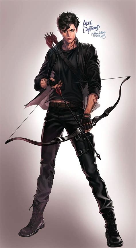 Alec Lightwood Pjo Shadow Hunters Shadowhunters Character Design