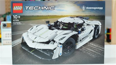 Lego Technic Koenigsegg Jesko Absolut White Hypercar Lego Speed