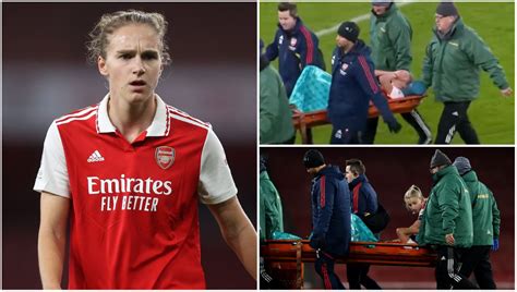 Arsenal’s Vivianne Miedema sent messages of support amid ACL injury fears