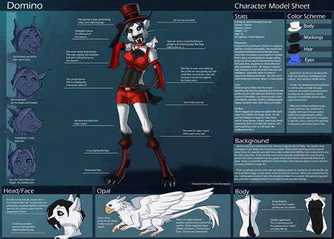 [Personal] Domino - Character Sheet by Ulario on DeviantArt