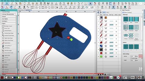 14 Digitizing Designs In Hatch Embroidery 3