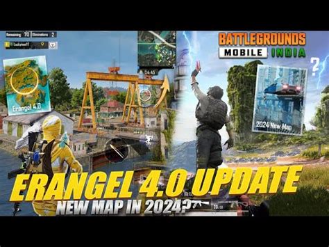 NEW Erangel 4 0 Update Reveal WHEN IN BGMI PUBG NEW Map In Mobile