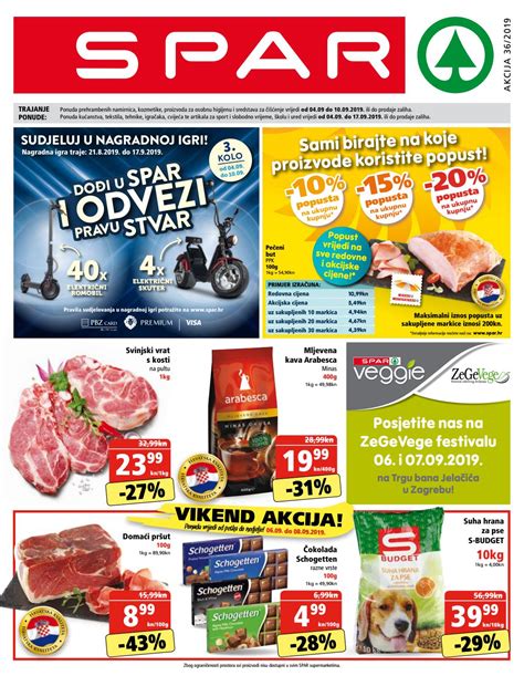 Spar Katalog Marketa Od 04 17 09 2019 By Catalog Hr Issuu