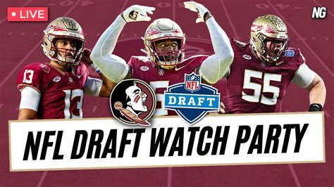 Fsu Football Nfl Draft Watch Party Jared Verse Braden Fiske Keon