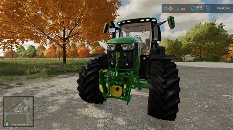 Ls22 John Deere 6r Gen Edited Farming Simulator 22 Mod 45 Off