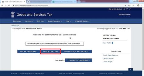 How To Pay Challan At Gst Portal By Net Banking Teachoo