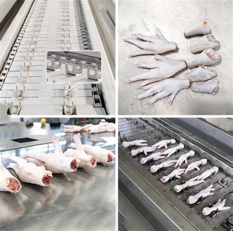 Poultry Claw Processing Abattoir Machine Chicken Claw Segmented Cutting