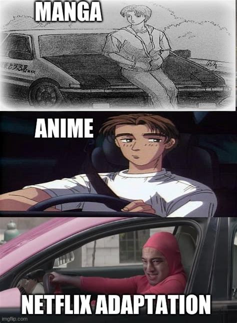 Pink Guy in a Car Memes - Imgflip