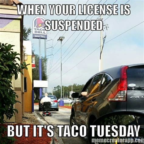 Funny taco tuesday meme | Taco tuesday meme, Tuesday meme, Taco humor