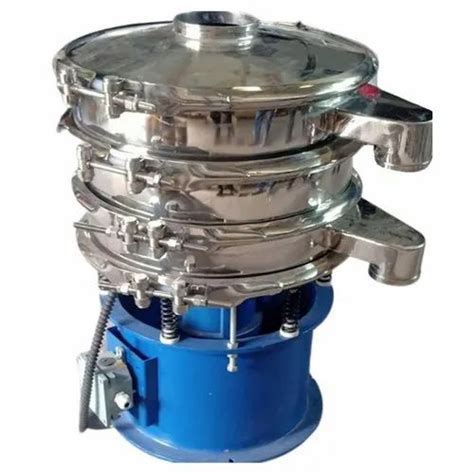 0 25 HP Stainless Steel Industrial Double Deck Vibro Sifter Capacity