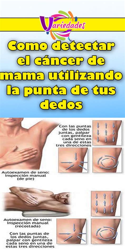 Como detectar el cáncer de mama utilizando la punta de tus dedos dedos