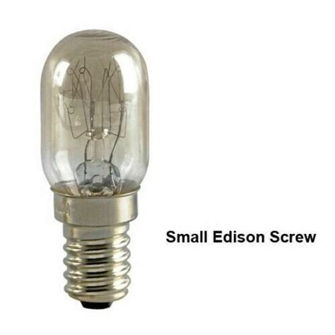 Universal Fridge Bulb 15w E14 Ses Appliance Small Screw Lamp Bulb Warm White Ebay