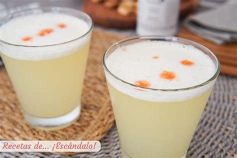 Receta De Pisco Sour El Famoso C Ctel Peruano Recetas De Esc Ndalo