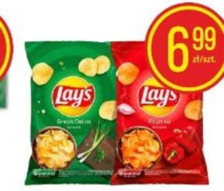 Lay S Chipsy Ziemniaczane Karbowane O Smaku Papryka 130 G Promocja