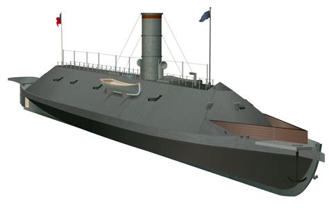 Css Virginia Was The First Steam Powered Ironclad Warship Of The Confederate States Navy Built