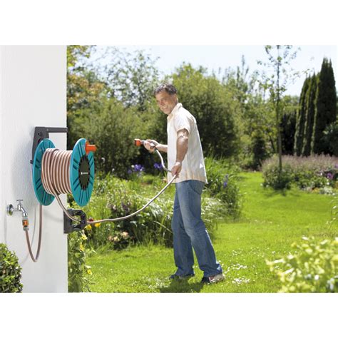 Gardena Wall Mounted Hose Reel Bunnings Australia