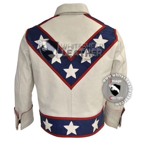 Evel Knievel costume leather suit / Evel Knievel full motorcycle ...