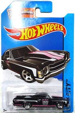 駿河屋 1 64 71 EL CAMINO ブラックピンク Hot Wheels HW CITY CFH49 07B3 ホットウィールhotwheels