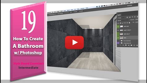 19 How To Create A Bathroom Using Photoshop Design Board Essentials