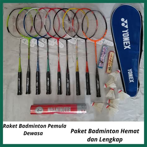 Jual Jual Paket Hemat Raket Badminton Bulutangkis Pemula