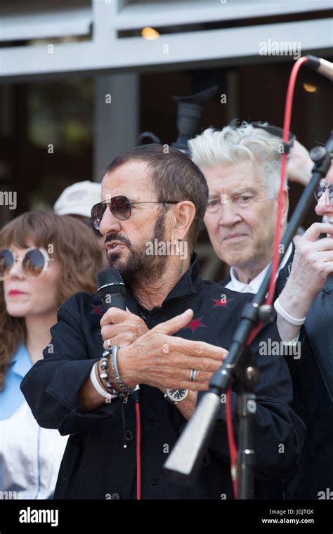 Hollywoodcaliforniausa 06th July2017 Musician Ringo Starr Appears