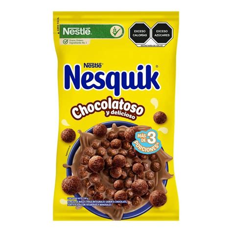 Cereal Nestlé Nesquik sabor chocolate 100 g Walmart