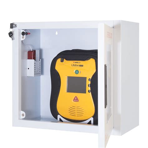 Defibtech AED Wall Mount Cabinet with Bracket & Audible Alarm | AED ...