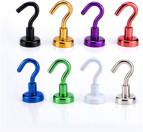 Strong Magnetic Hooks Magnet Heavy Duty for Hanging Cruise Cabins Refrigerator Classroom ...