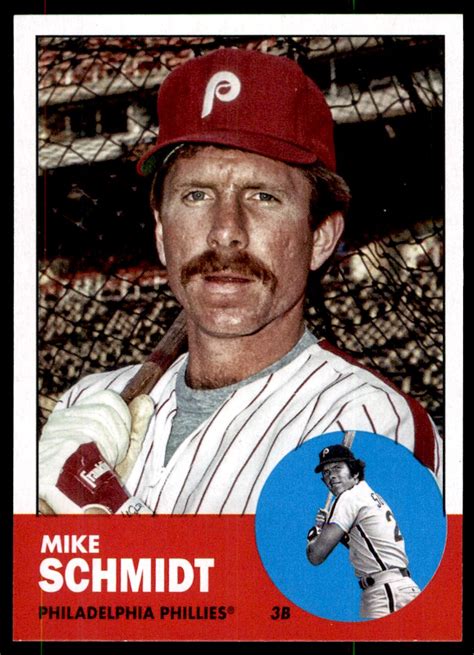 Topps Archives Mike Schmidt On Kronozio