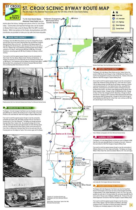 St. Croix Scenic Byway Route Map | St. Croix Scenic Byway