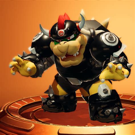 File:Bowser (Muscle Gear) - Mario Strikers Battle League.png - Super ...