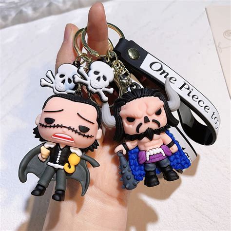 Anime ONE PIECE Keychain Cartoon Monkey D Luffy Keychain Do Inspire