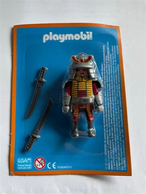 PLAYMOBIL SAMURAI GUERRERO La Aventura De La Historia Planeta NUEVO