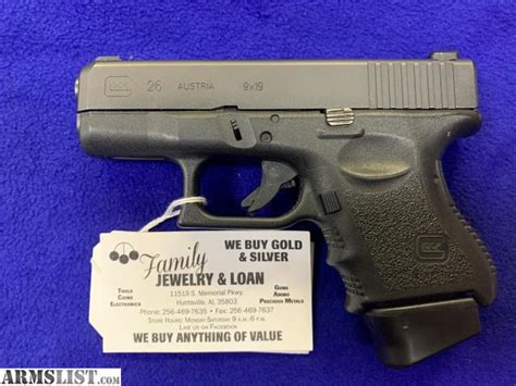 Armslist For Sale Glock 26 Gen3