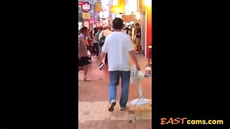 Asian Woman Stripped Naked On Street
