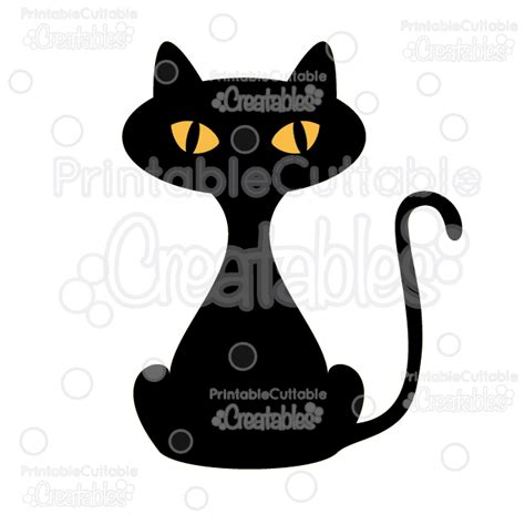 Cats Svg Cat Svg For Cricut And Silhouette Halloween Cat Svg