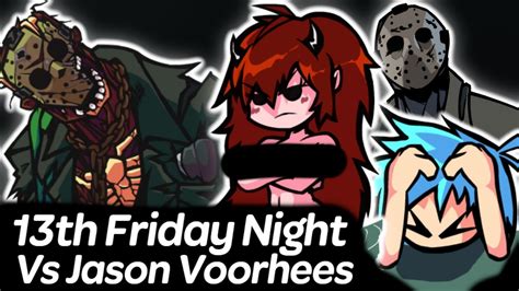 13th Friday Night Vs Jason Voorhees New Friday Night Funkin Youtube