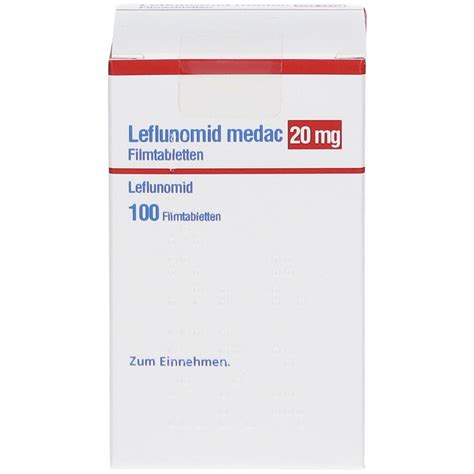 Leflunomid Medac Mg St Mit Dem E Rezept Kaufen Shop Apotheke